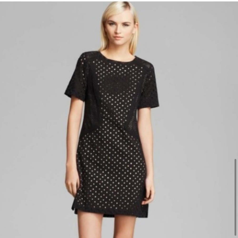 Trina Turk Marquise Eyelet Shift Dress (size 2)